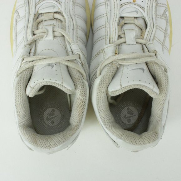 Nike Little Posite One Retro Toddler White Size 7C (316084-111) - Picture 6 of 8